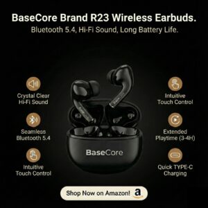 BaseCore R23 True Wireless Earbuds