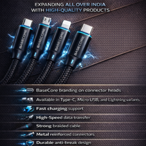 BaseCore Fast Data Cable – Model DC-X